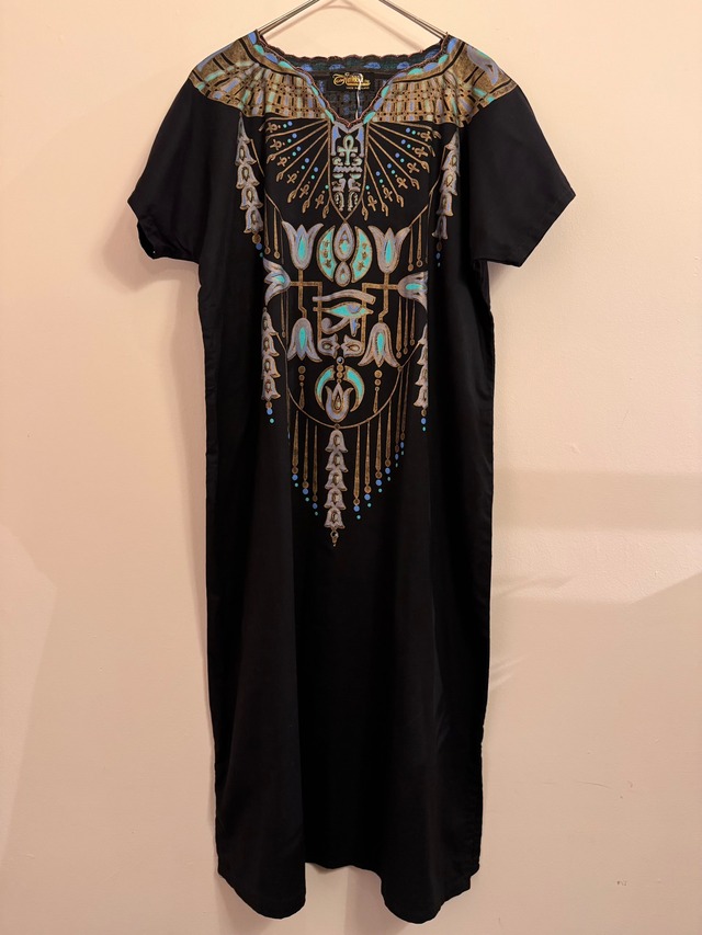 1970s  Kaisa Heikkilä Oy エジプトデザインカフタンドレス