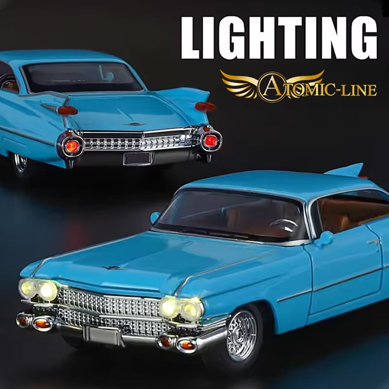 キャデラック エルドラド ビアリッツ 1/32 ミニカー 全4色 ライト点灯