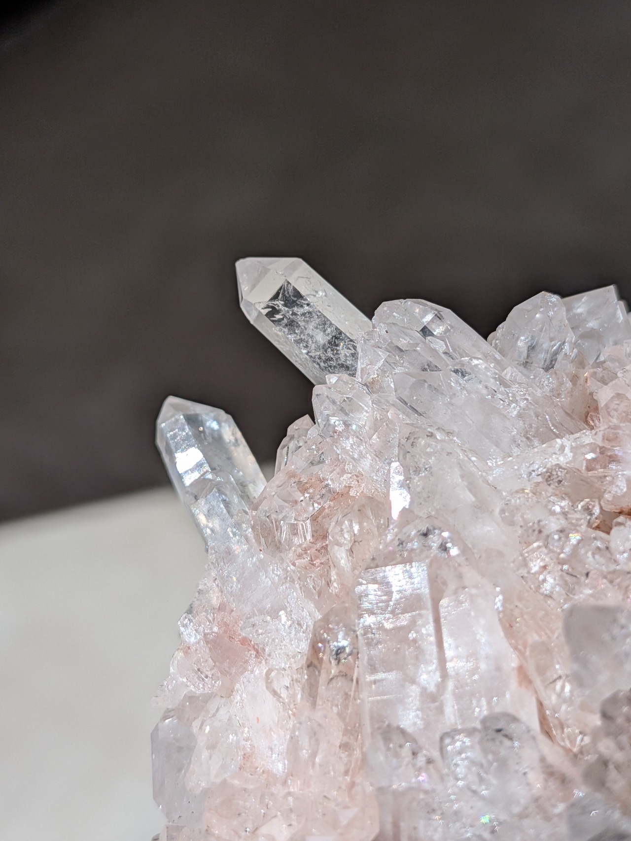 ピンクレムリアン水晶 ⭓ 原石クラスター ⭔ コロンビア産