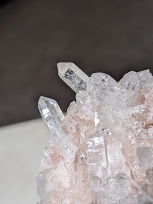 ピンクレムリアン水晶 ⭓ 原石クラスター ⭔ コロンビア産