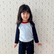 ドット / dot. / ラグランT / 韓国子供服 / キッズ / 26winter〖取寄〗*XS~XL*