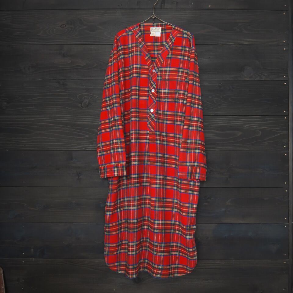 80's L.L.Bean グランパシャツ★