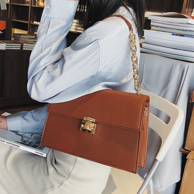 レディースチェーン メッセンジャーバッグ 手作りハンドバック79632166638