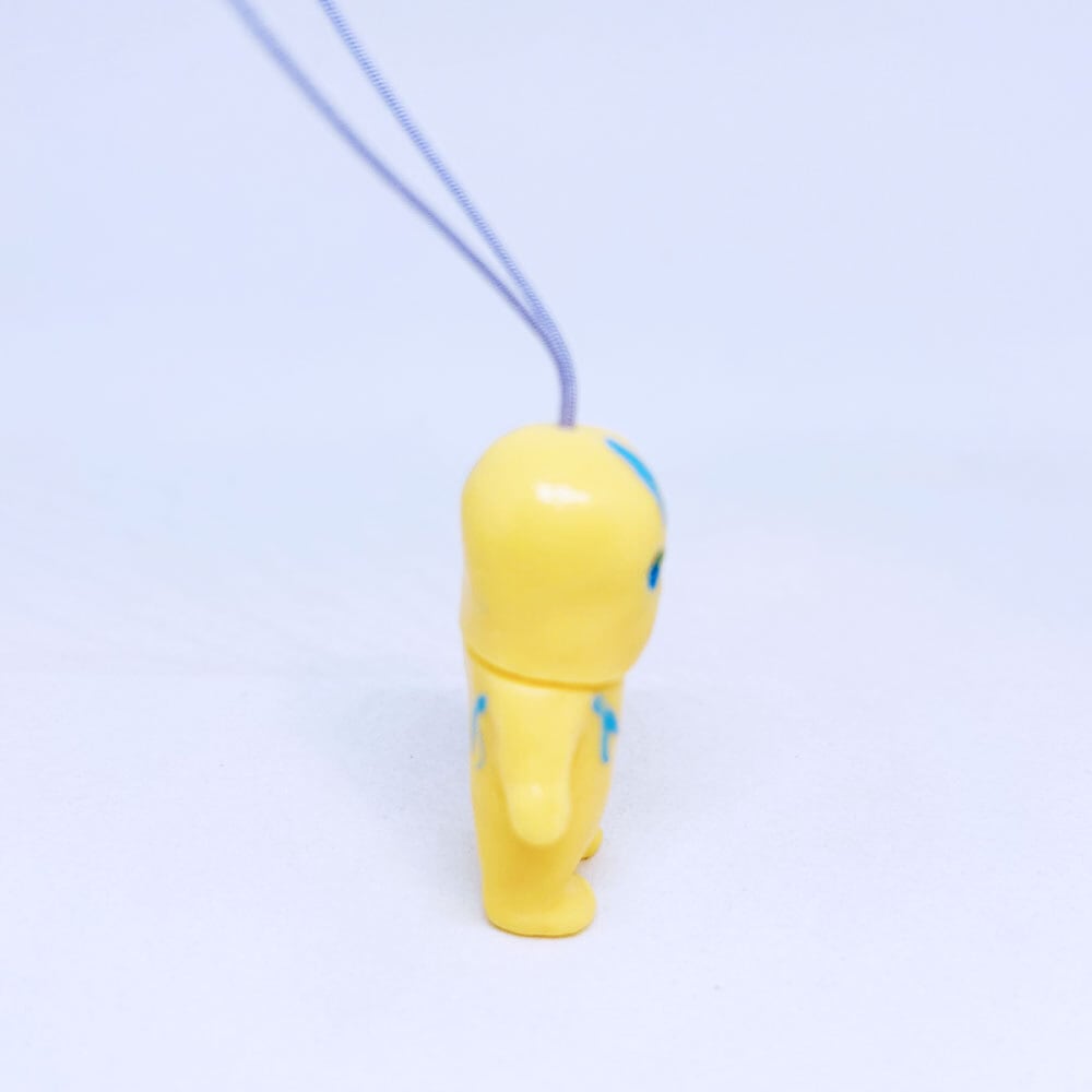 チビめんたストラップ(うすきいろ） / ストラップ / デハラユキノリ