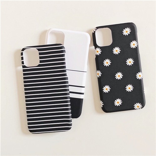 メンズ用☆iPhone11 Pro/11/XS/XRケース 黒ｘ白 スタイリッシュ