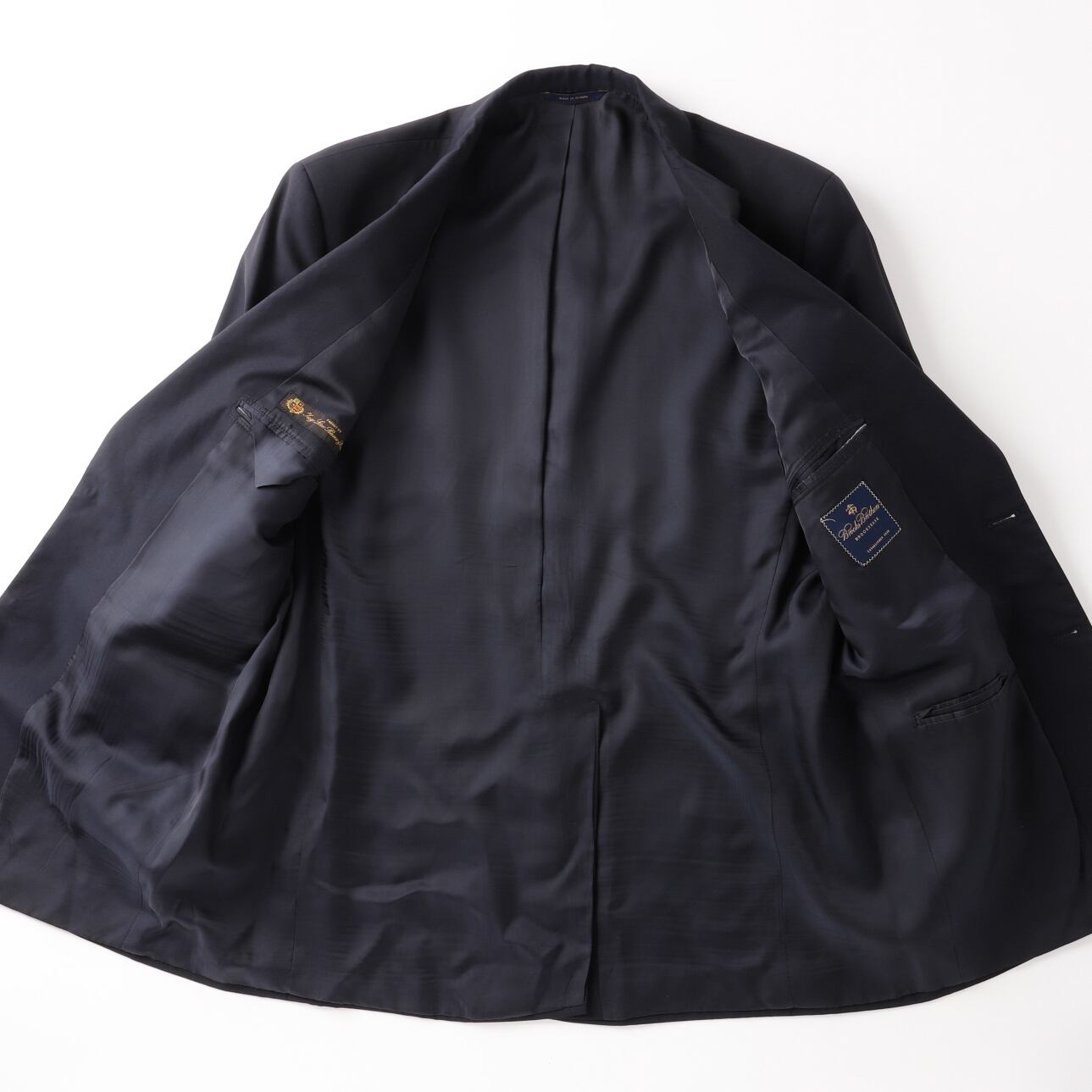 極美品】BROOKS BROTHERS Loro Piana Made in Canada wool Navy blazer