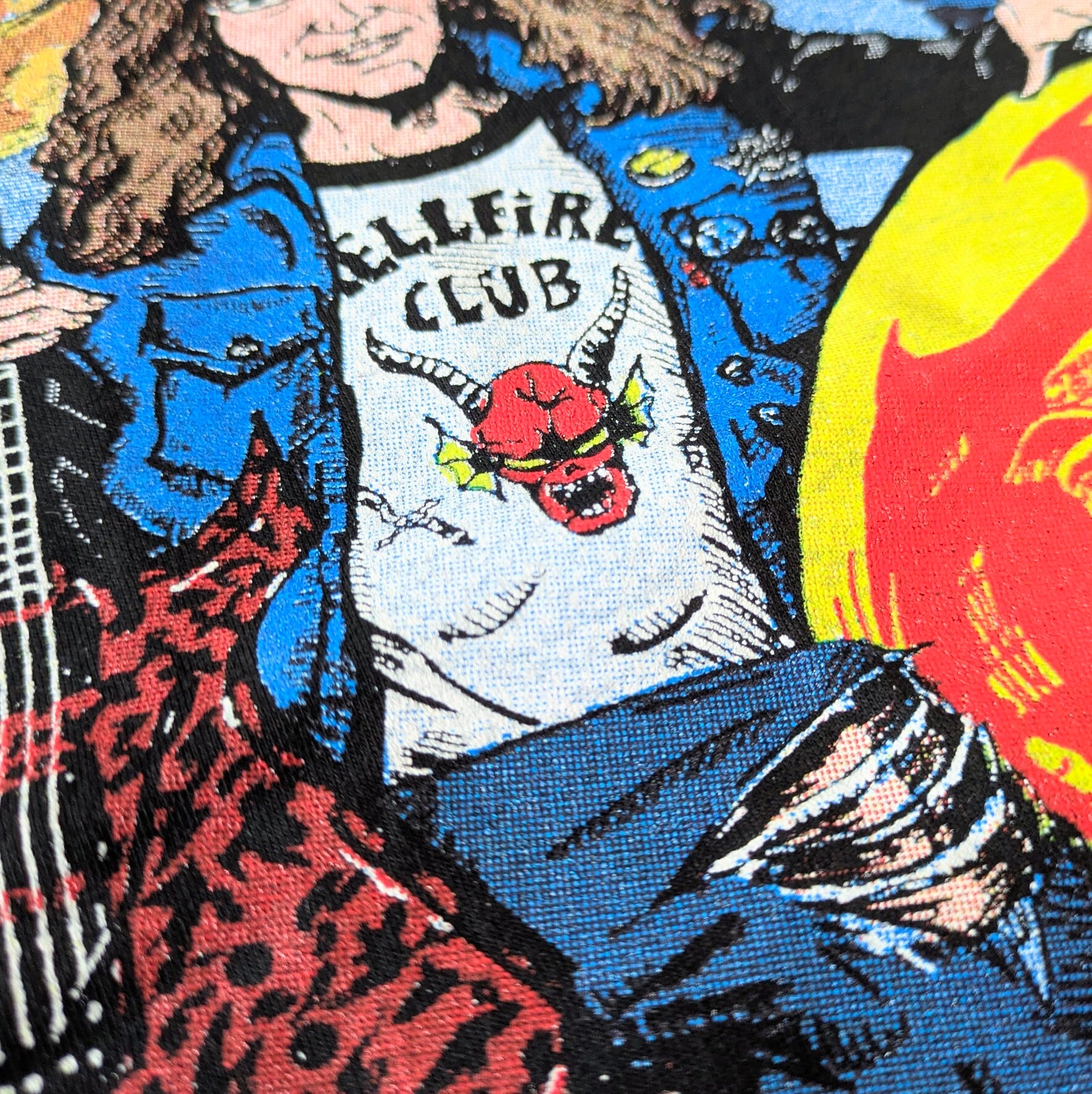 【 Stranger Things / ストレンジャーシングス  】『 Hellfire Club Eddie Munson 80' 』 Tシャツ / エディマンソン / ヘルファイアクラブ〚アメリカン雑貨 アメトイ〛