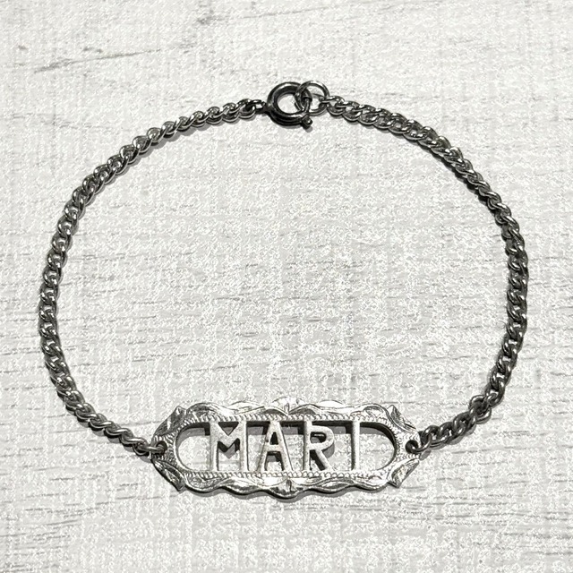S.STEEL HARDWARE DESIGN BRACELET/シルバー/ブレスレット 