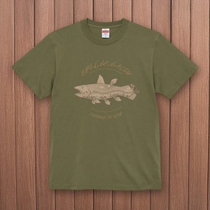 Living Fossil-Tシャツ(ライトオリーブ)
