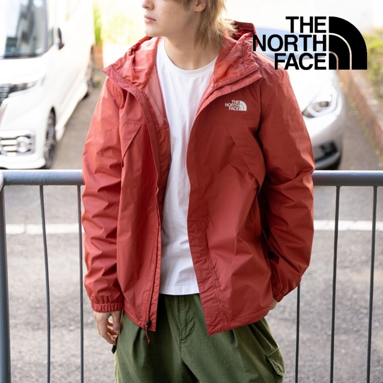 THE NORTH FACE ノースフェイス マウンテンパーカー 赤 中古・古着通販 