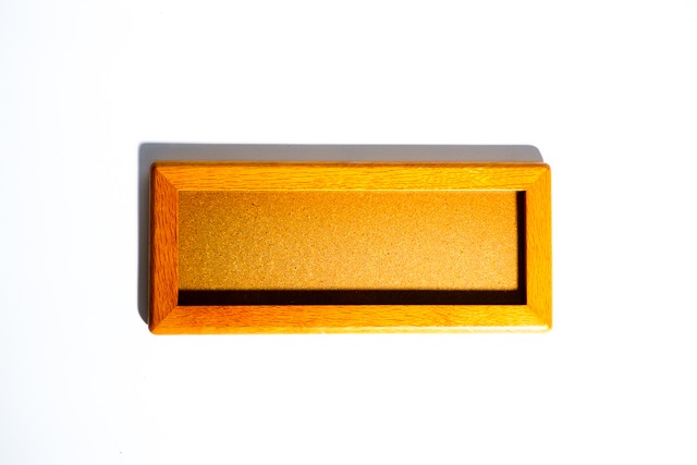wooden long picture frame