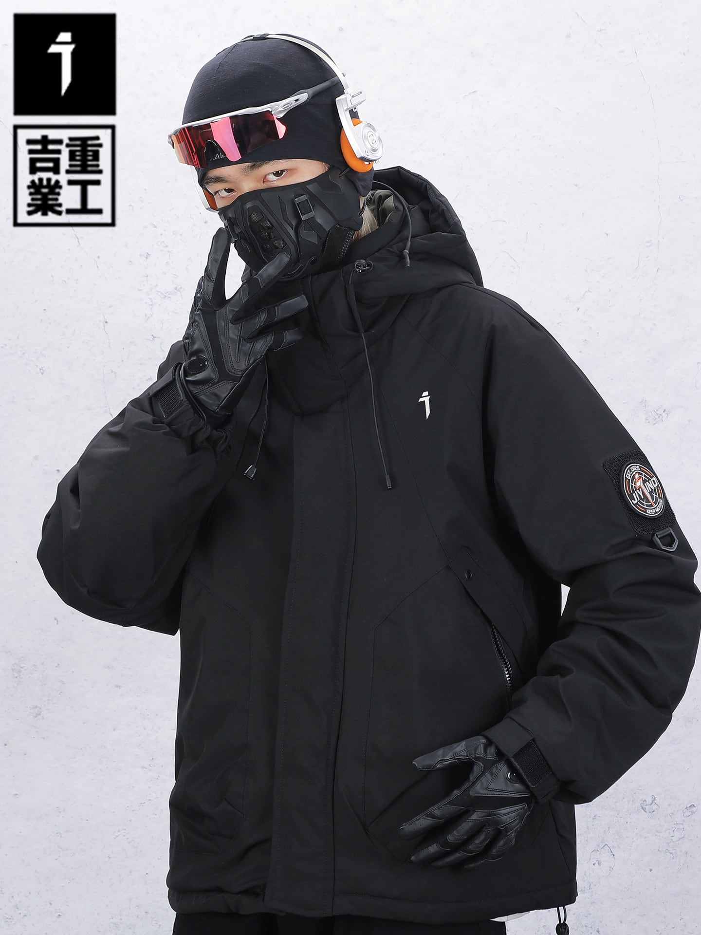 JIYEIND タクティカル パデッド フーディー ジャケット | テックウェア