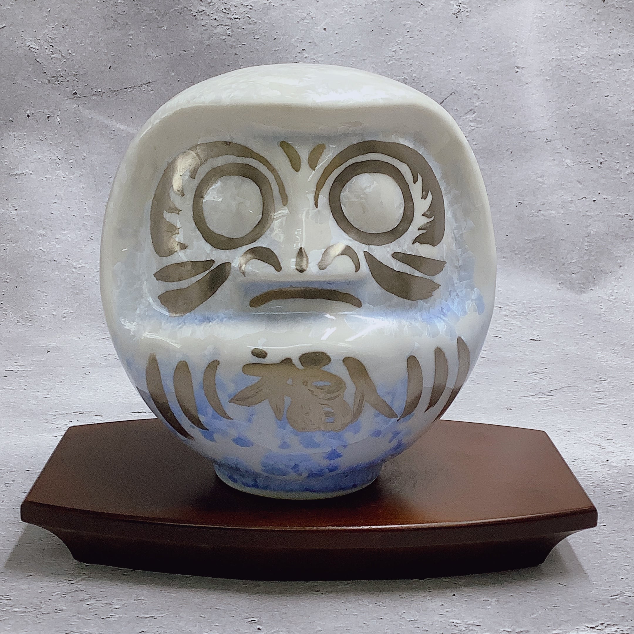 銀製　達磨　置物　福ダルマ Yahoo!オークション -「達磨 置物」(銀製) (金属工芸)の落札相場・落札価格