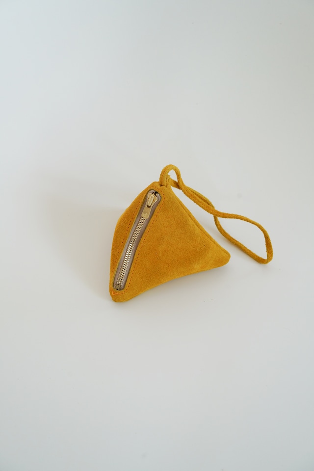 三角ポーチ（黄）