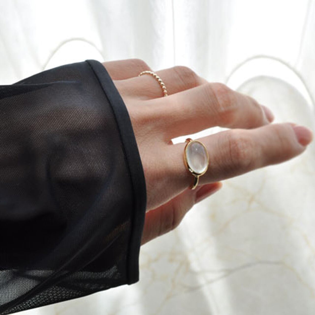 K10】ballring フルエタニティボールリング | ETORA JEWELRY