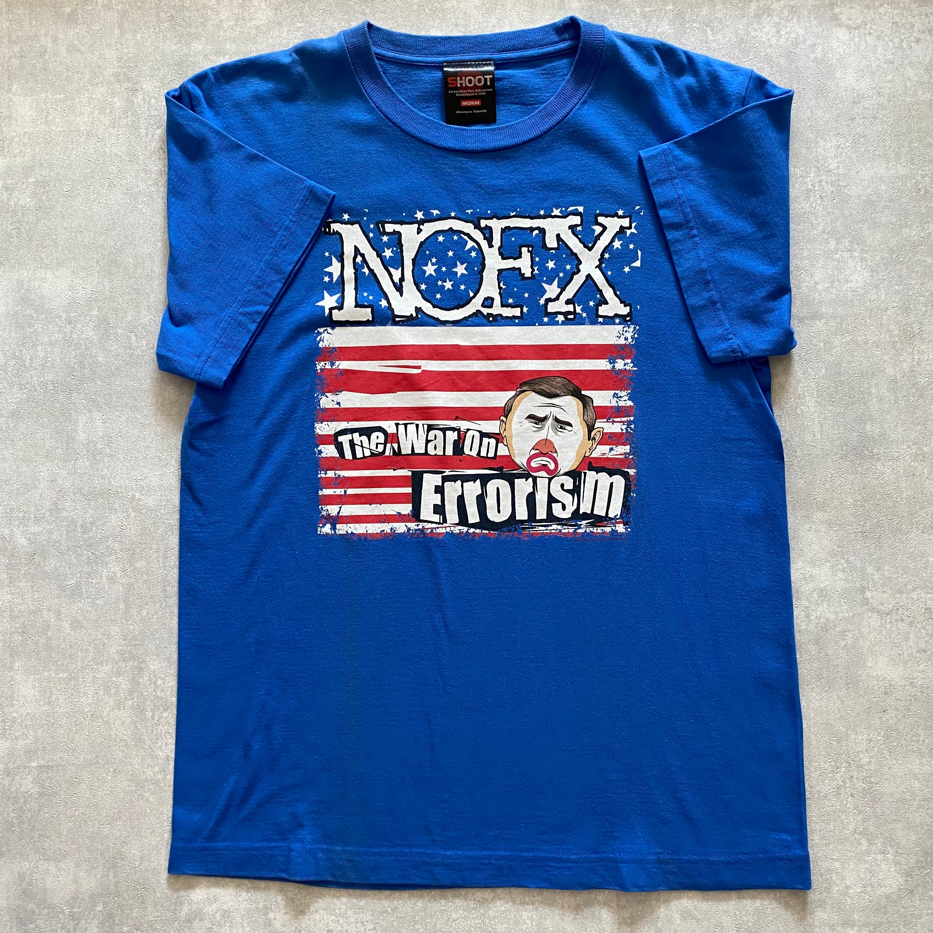 SHOOT NOFX The War on Errorism COTTON T-shirt{SHOOT ノーエフ