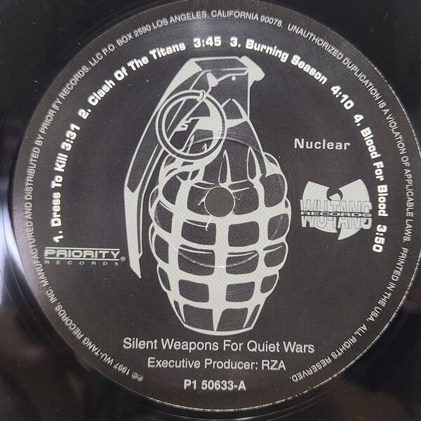 Killarmy / Silent Weapons For Quiet Wars [P1 50633, P1 50663] - 画像3