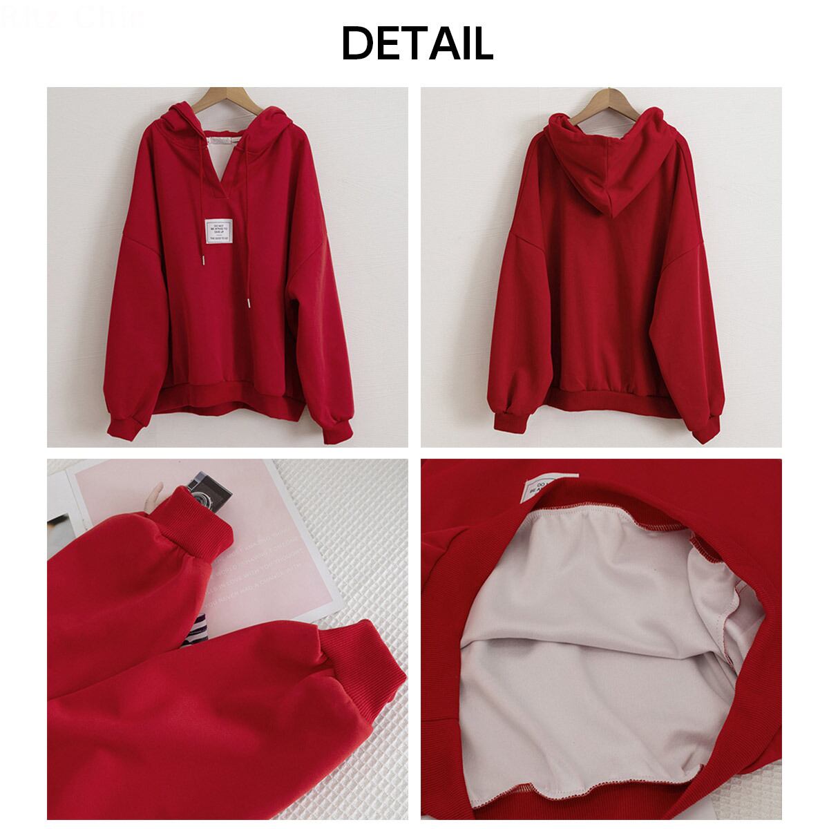 パーカー スウェット フード付き レディース 春秋 韓国 ロゴパーカー ゆったり オーバーサイズ 大人 カジュアル ストリート おしゃれ 体型カバー ボリューム袖 ボーイフレンド風 ビッグシルエット ビッグパーカー 大人可愛い 大人女子