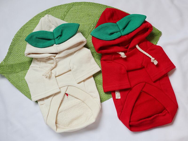 チェリーフードパーカー S ~ XL / 犬服 新作 秋冬 ドッグウェア ペット用品 犬 服 小型犬 中型犬 top53