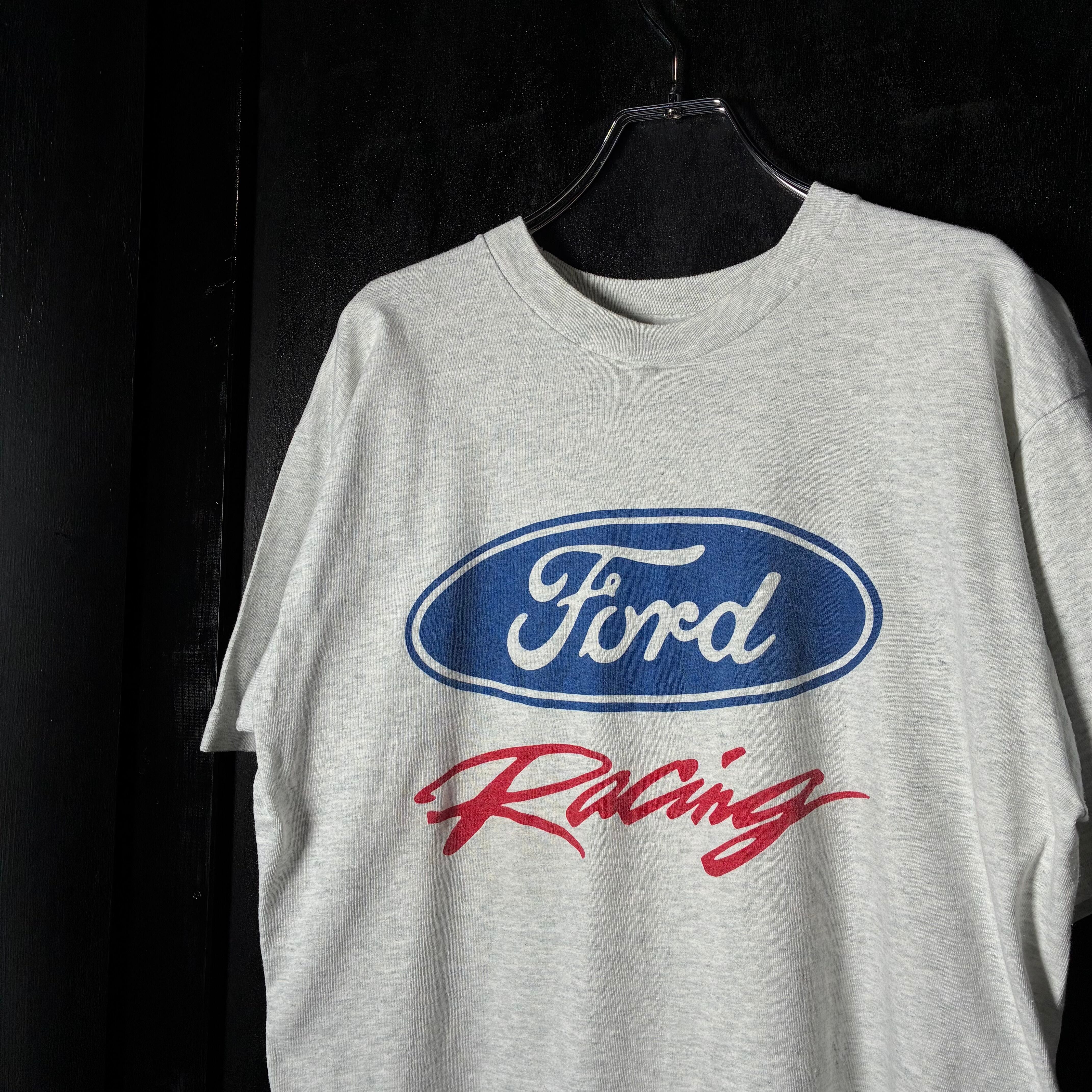 90s USA製 FRUIT OF THE LOOM FORD Racing Tシャツ フォード アメ車 T