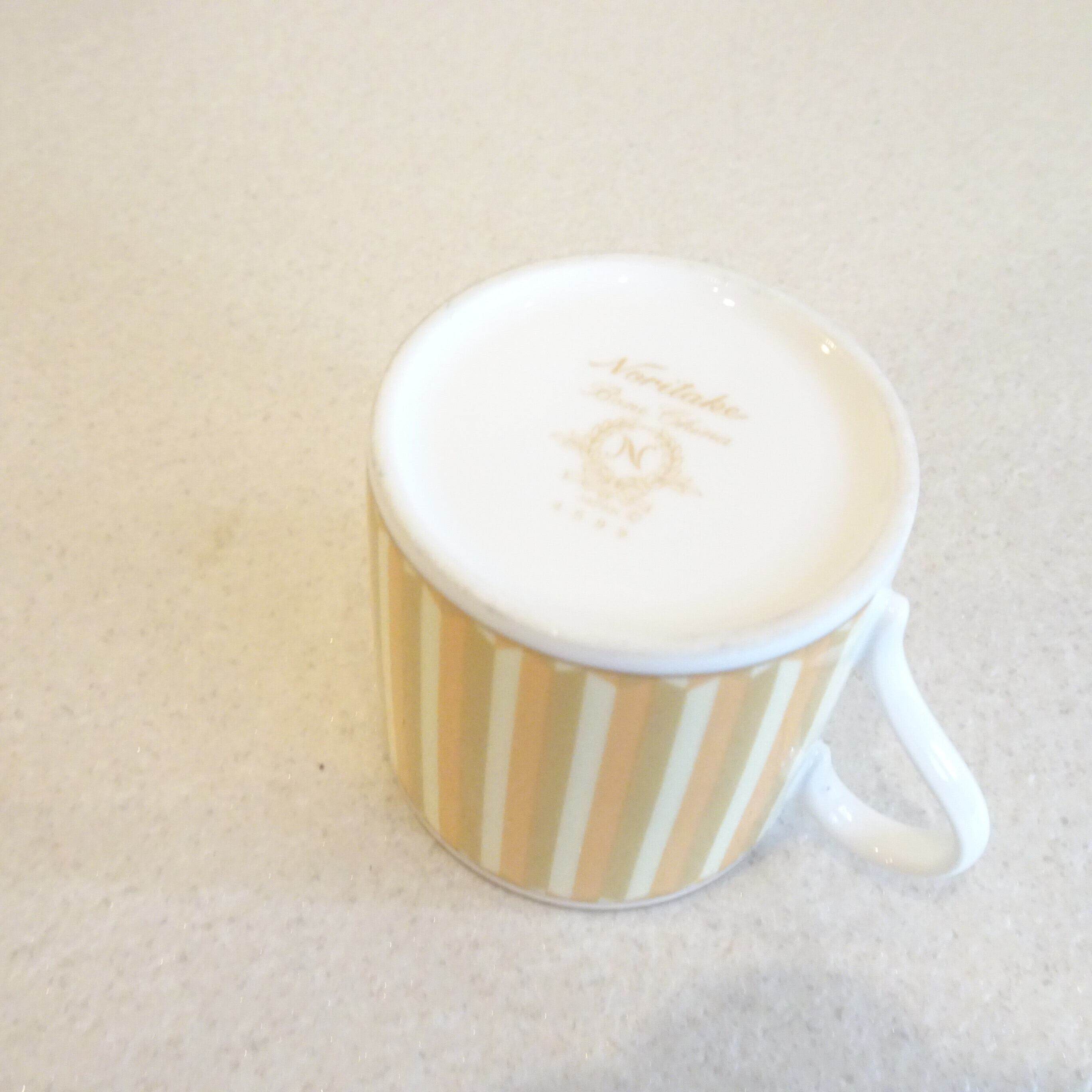 ノリタケ オレンジストライプのカップ＆ソーサー | 純喫茶家具の村田商會
