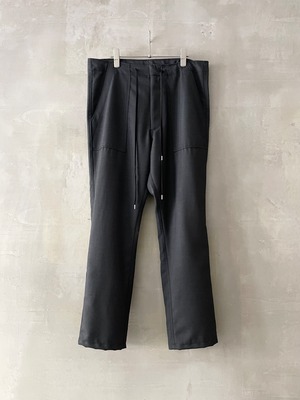 T/f F3 washable kersey straight fatigue pants - imperfection black