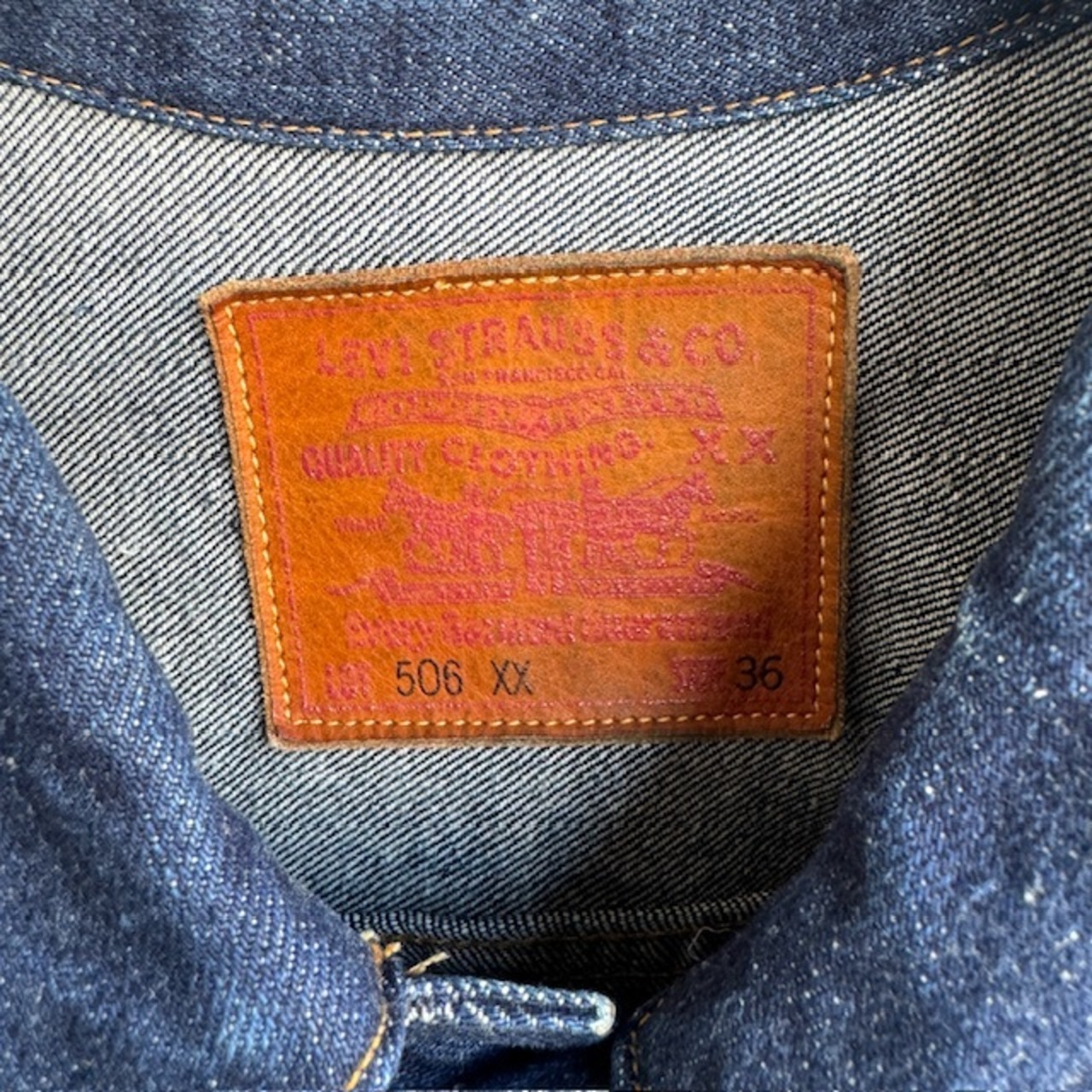 Levi’s 506XX デニムジャケット バレンシア工場製 画像3