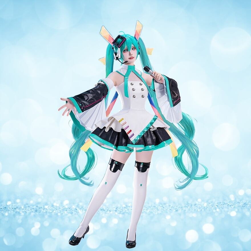 サイバーパンク イベント コスチューム ライブ ステージ衣装 コスプレ衣装 コンカフェ衣装