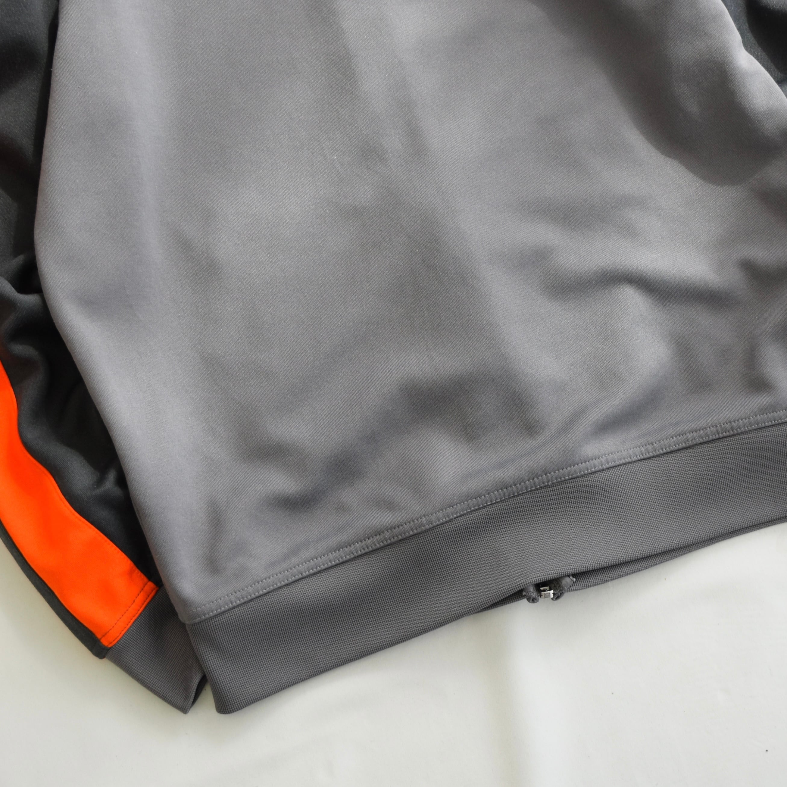 00's NIKE トラックジャケット メンズ M グレー ナイキ ジャージ 古着