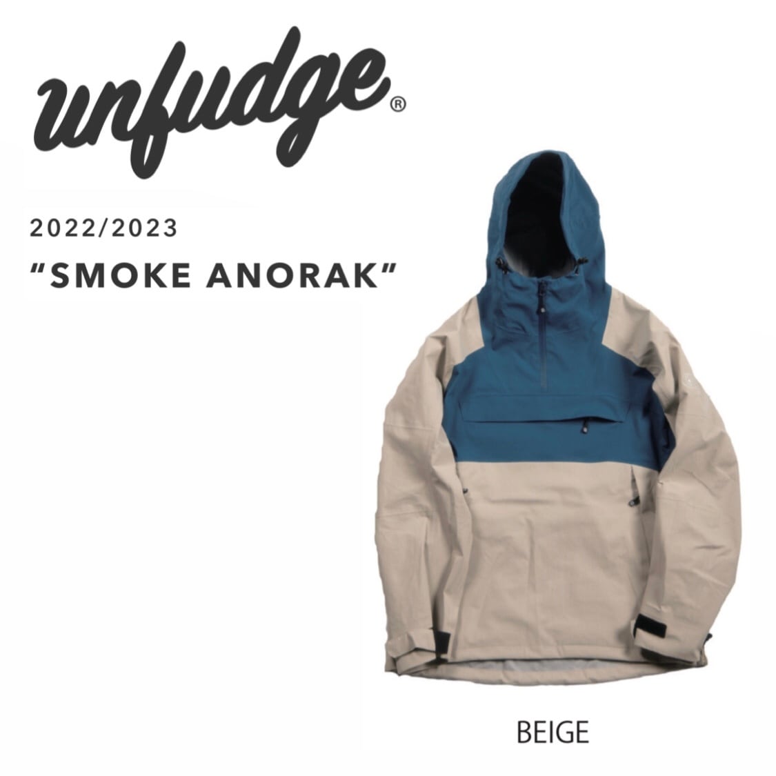 22-23 UNFUDGE SMOKE ANORAK スノーボード ウェア アンファッジ バックカントリー メンズ レディース ユニセックス |  sportsbomber powered by BASE