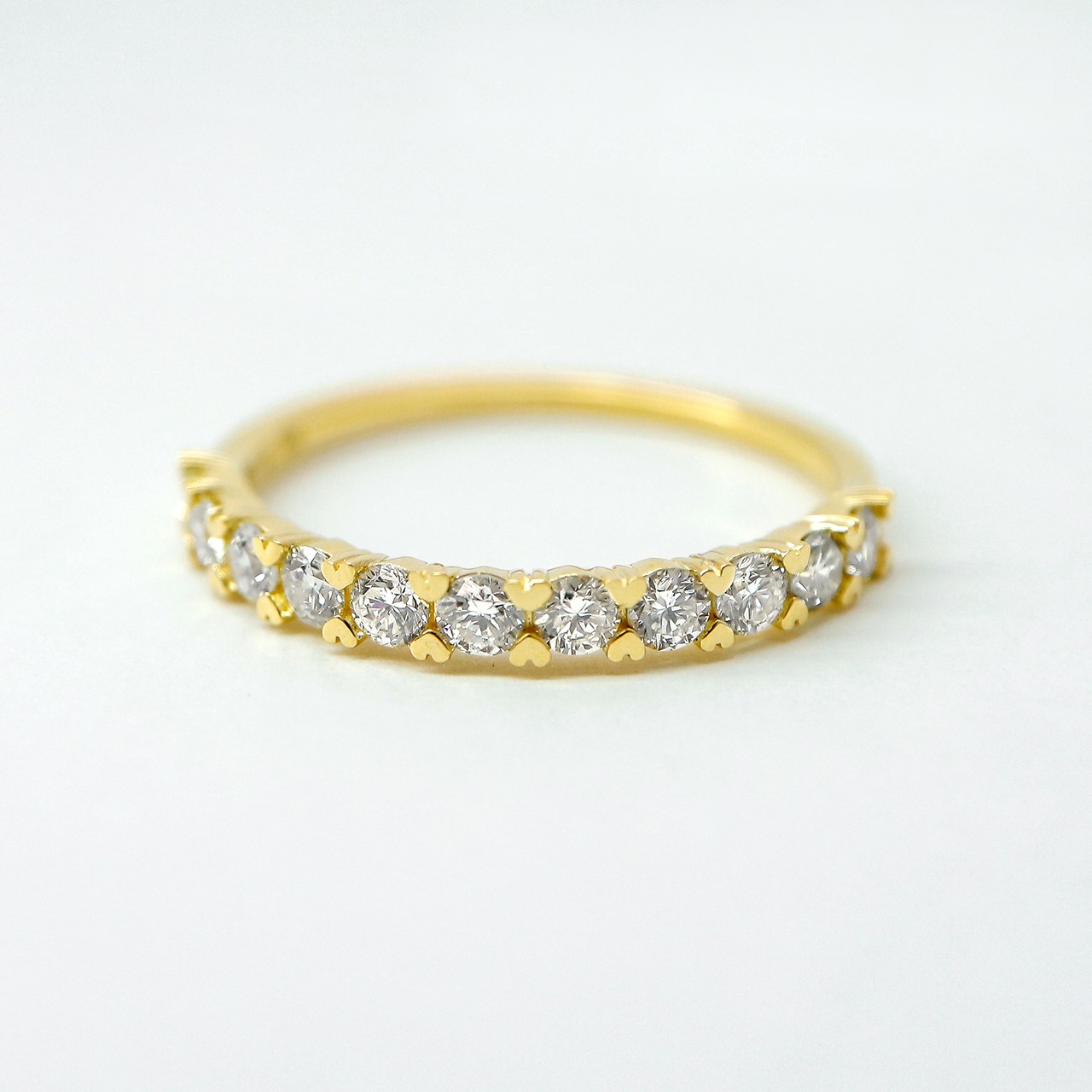K18YG ダイヤモンド0.5ct リング