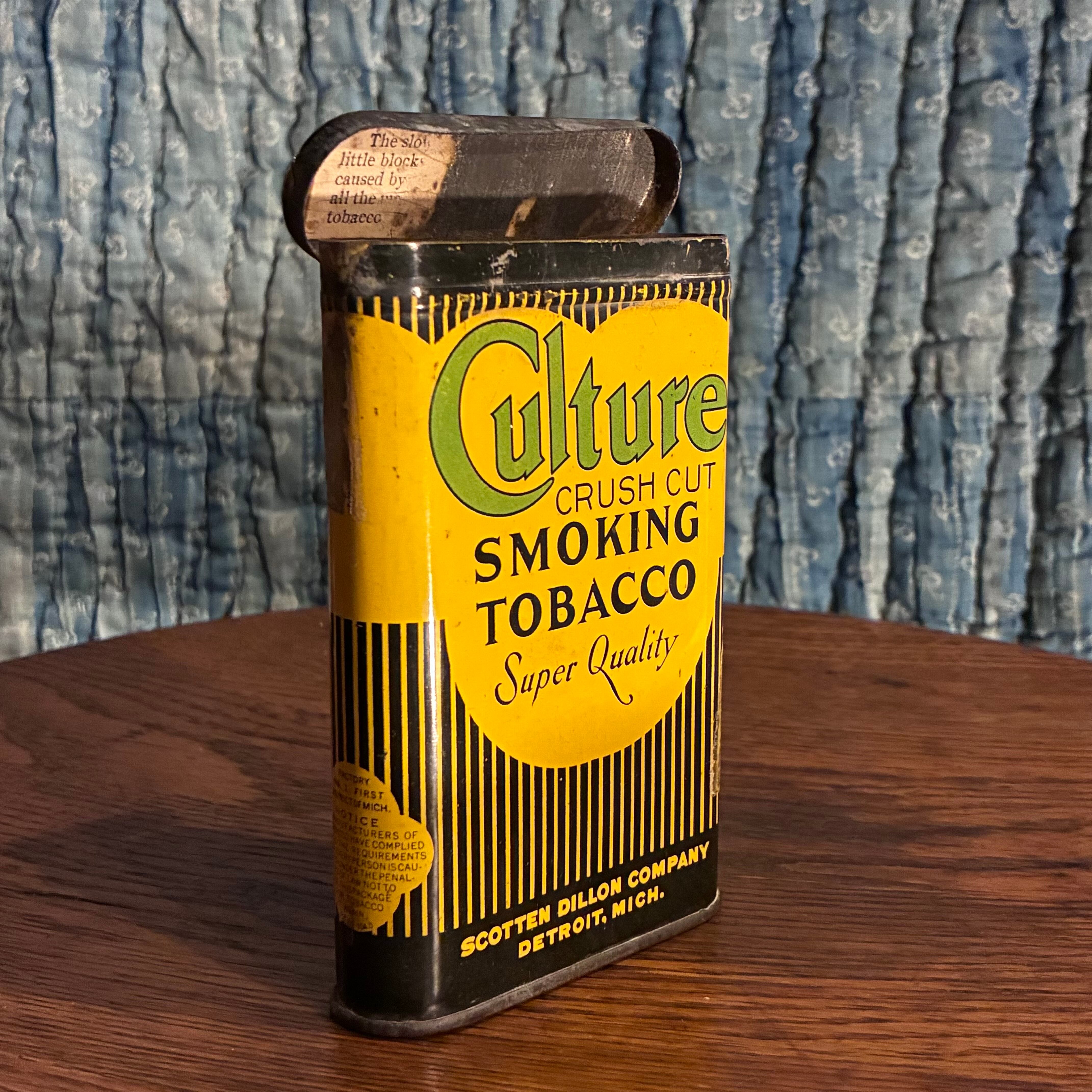 1920s〜30s Culture タバコ缶 T-764 | CANDY STORE ROCK