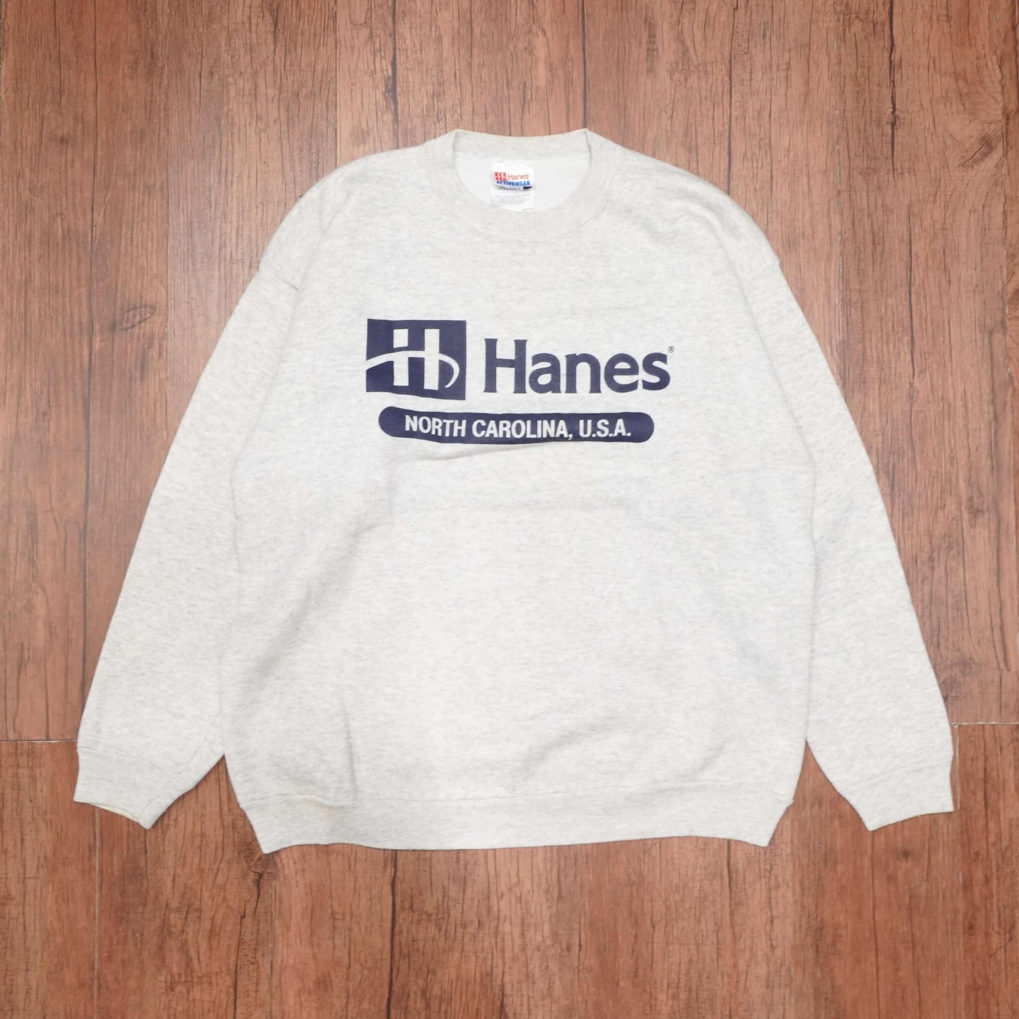 hanes ヘインズ　スウェット　トレーナー　M/グレー　80s90s | 古着屋youth vintage