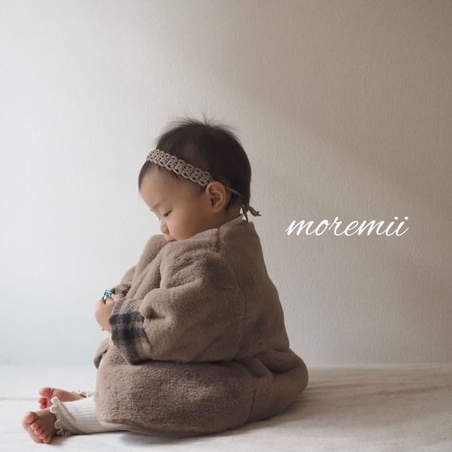 【予約品】チェック柄リバーシブルアウター