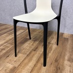 Vitra Belleville Chair Plastic cream ヴィトラ ベルヴィル チェア プラスチック クリーム ダイニングチェア スタッキング可能 Ronan & Erwan Bouroullecデザイン ホワイト【中古】【20サイズ】