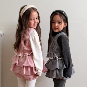 【2点送料無料】«予約»«ジュニアサイズあり»«elly molly» フリルトップス 3colors