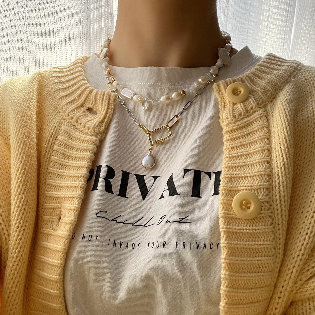 Mix mode necklace［GSN037］