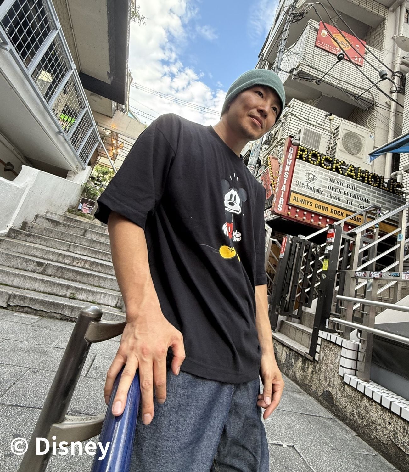 限定生産】370-ThreeSeventy- 「ミッキーマウス」デザイン Tシャツ