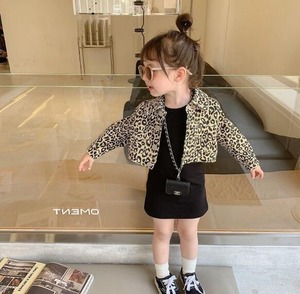 471«一部即納»〖 SET 〗ヒョウ柄ジャケット+ワンピース セット