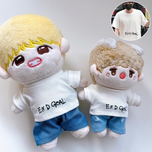 『着回しTShirt』キムソクジン　JIN　ぬい服　ちびぬい　洋服　ドール　人形　10㎝　15㎝　20㎝　バンタン　マスター