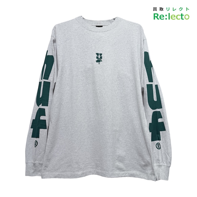 HUF ハフ MEGABLAST STRETCH LS TEE メガブラスト ストレッチ ロングスリーブ Tシャツ M