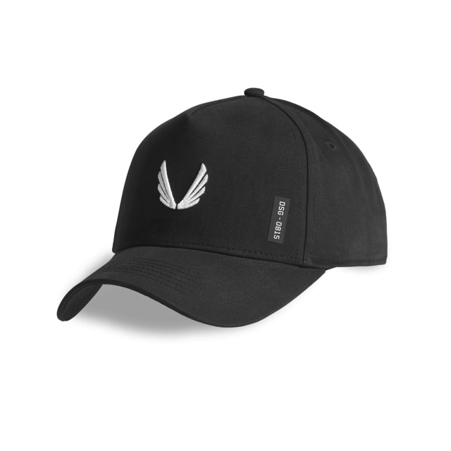 完売御礼【ASRV】ウィングロゴキャップ - BLACK/BLACK "WINGS"