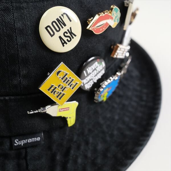 Supreme Pins Crusher black木村