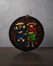 壁掛け　和田邦坊　四国遍路　/　香川