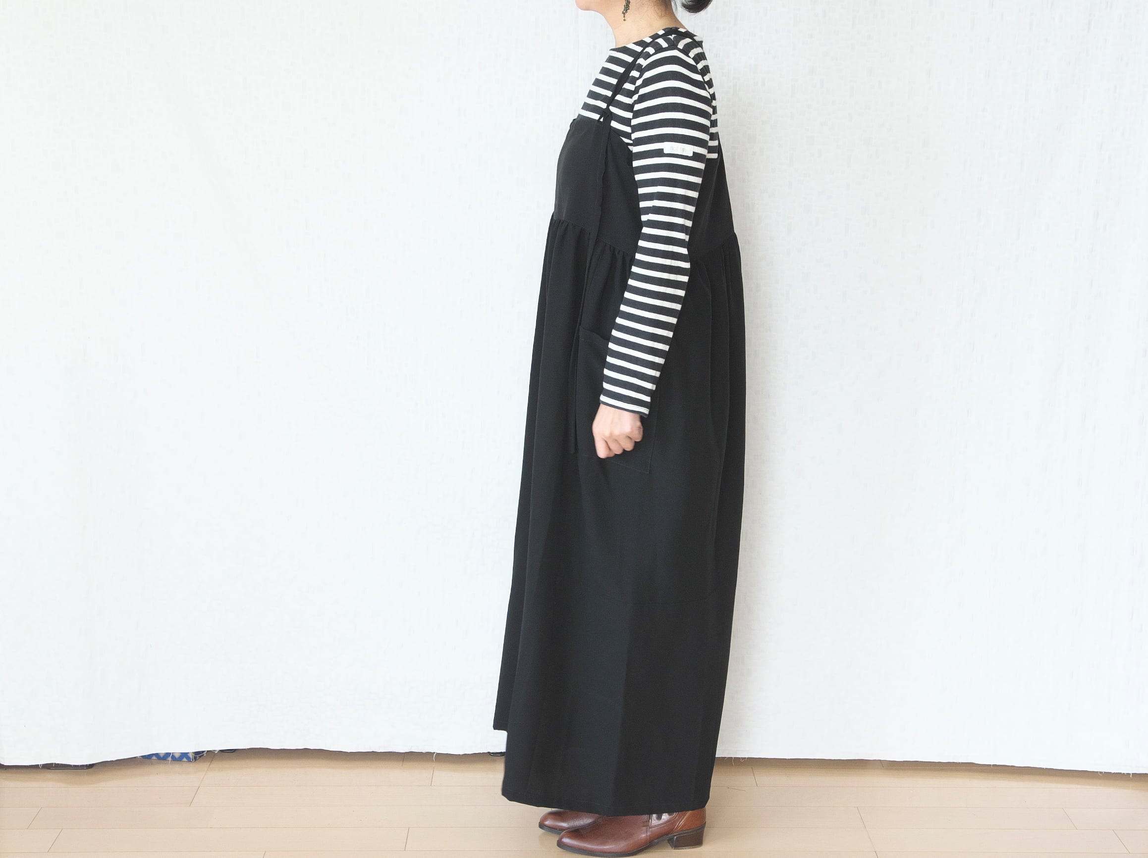 0821 ワイドサロペット | MUhandwork