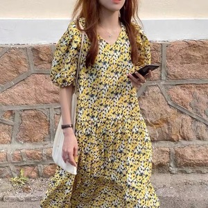 花柄ワンピース　AJ22008-9911