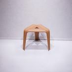 TAKE Create Hagi KASAYAMA Stool / 美品 タケクリエイトハギ カサヤマ スツール チェア ナチュラル 和モダン (関連:カリモク アクタス)
