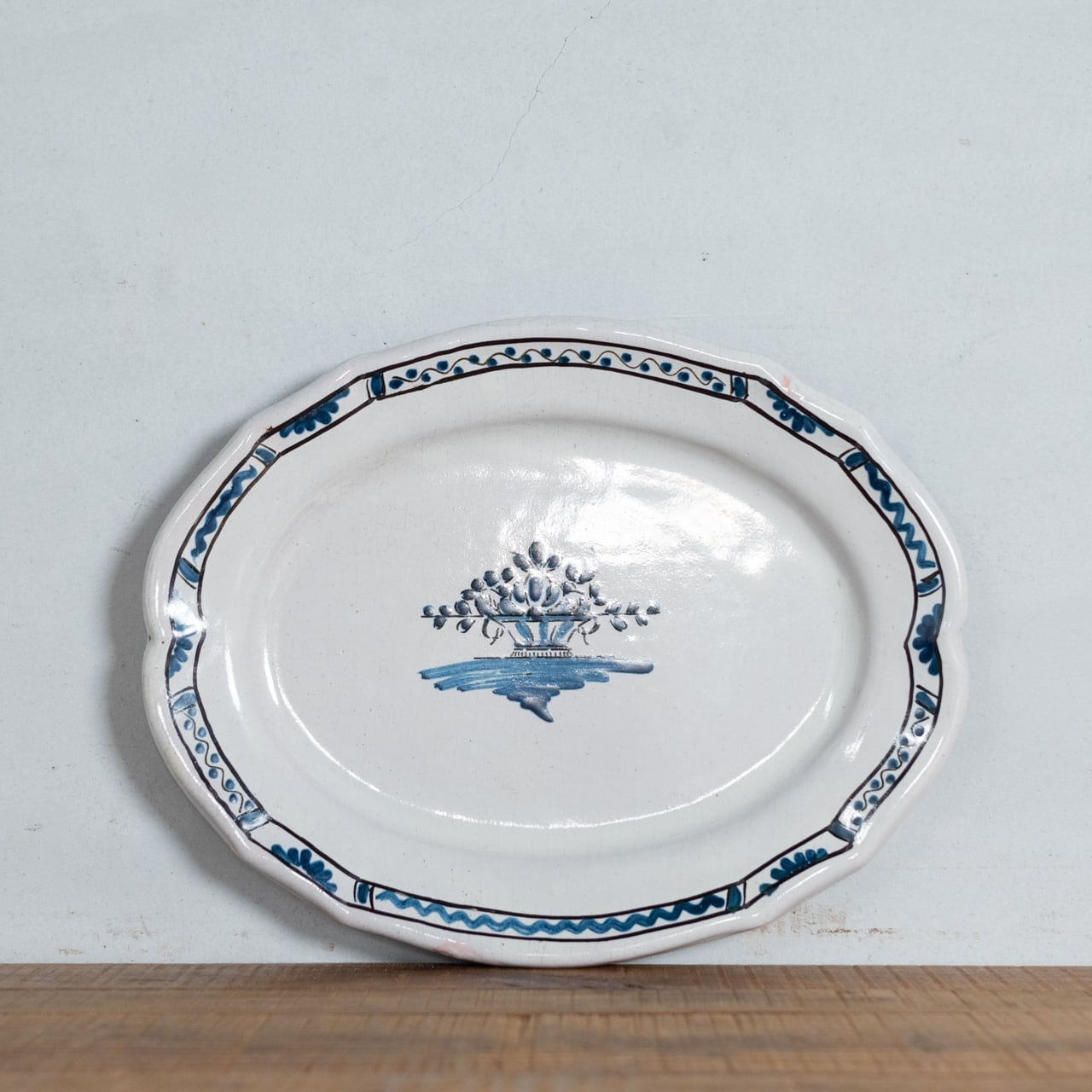 金継素材) 19世紀 キュノワール プレート Cul Noir フランス 温かい 器 