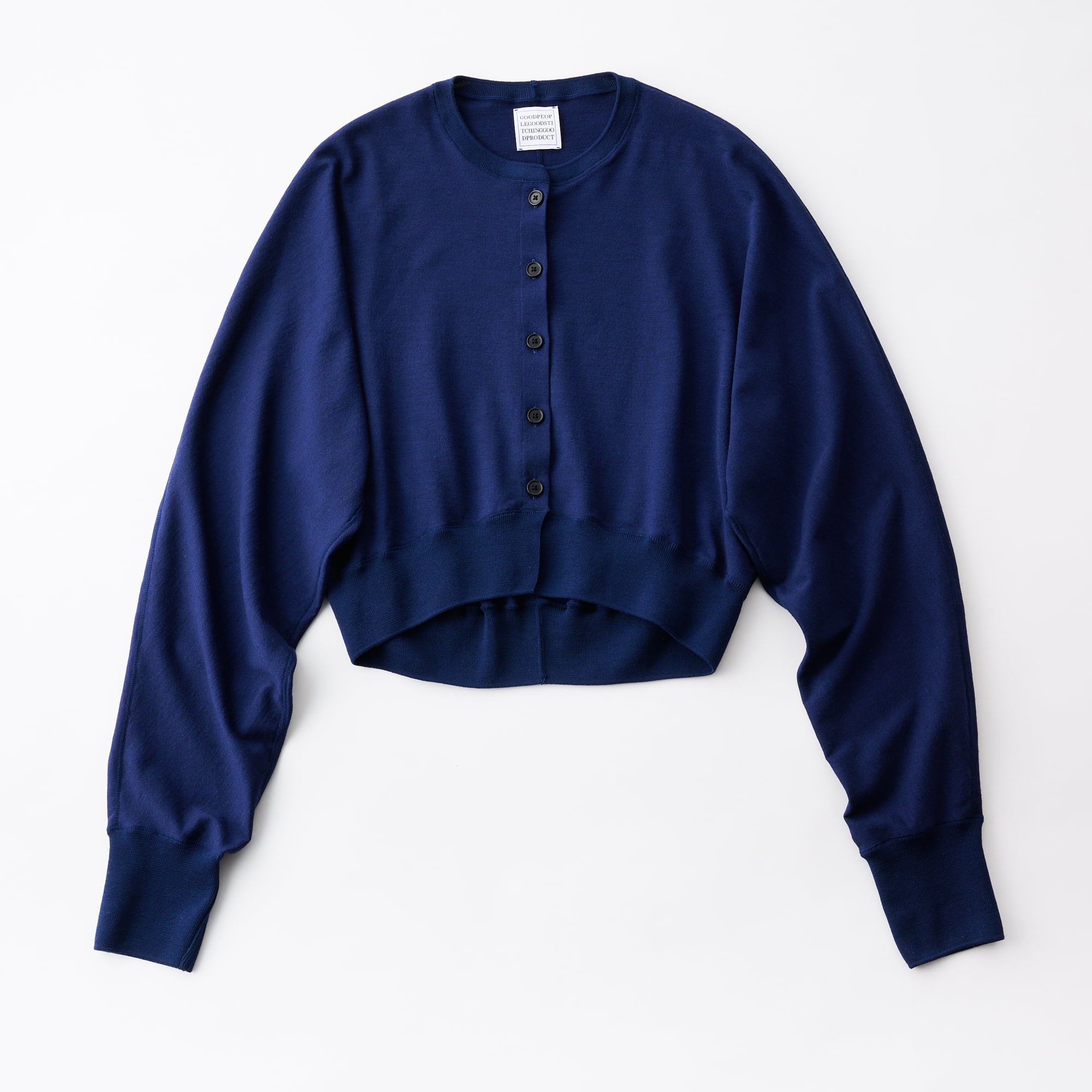 High Twist Summer Wool Balancircular® Crew Neck Cropped Knit