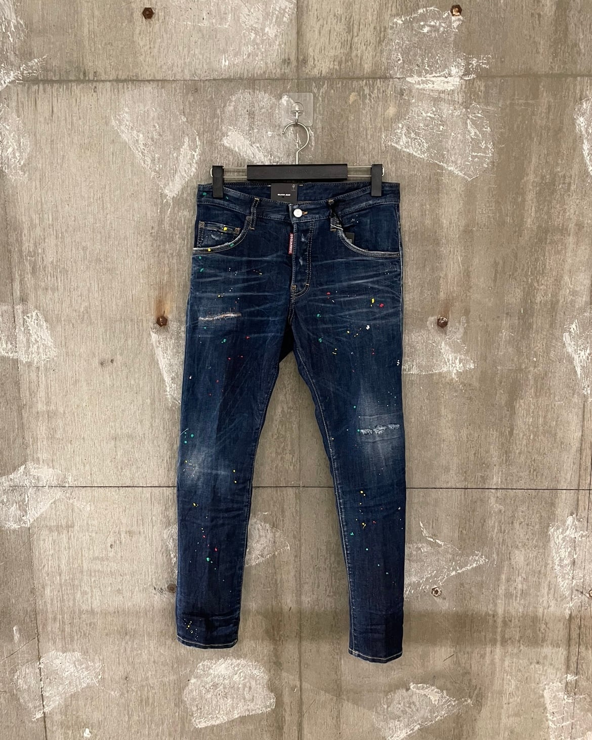 DSQUARED2】DARK BOB WASH SKATER JEANS スケーター ジーンズ